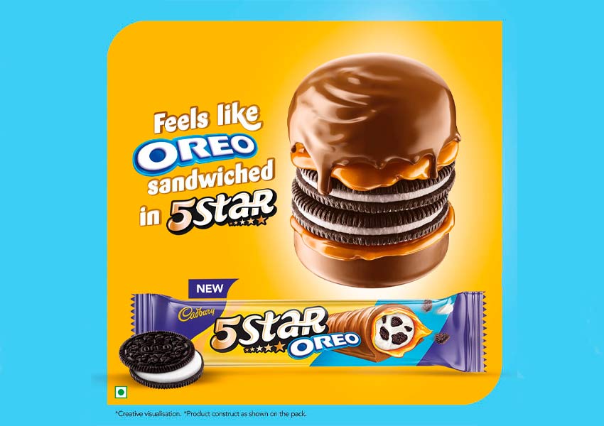 Cadbury 5Star Oreo Chocolate Bar 42g (India)