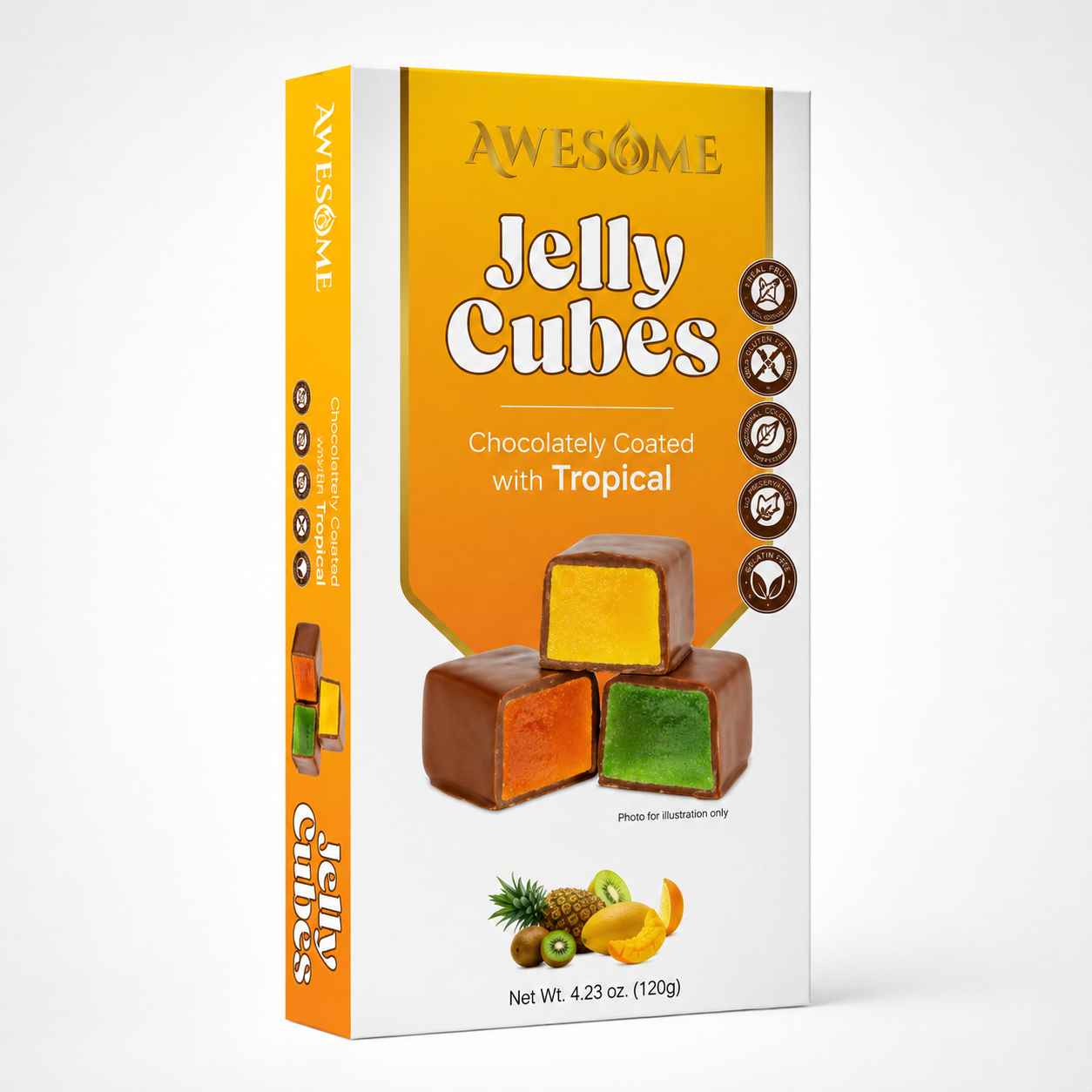 Turkish Delights Tropical Fruits Chocolate (Turkey)