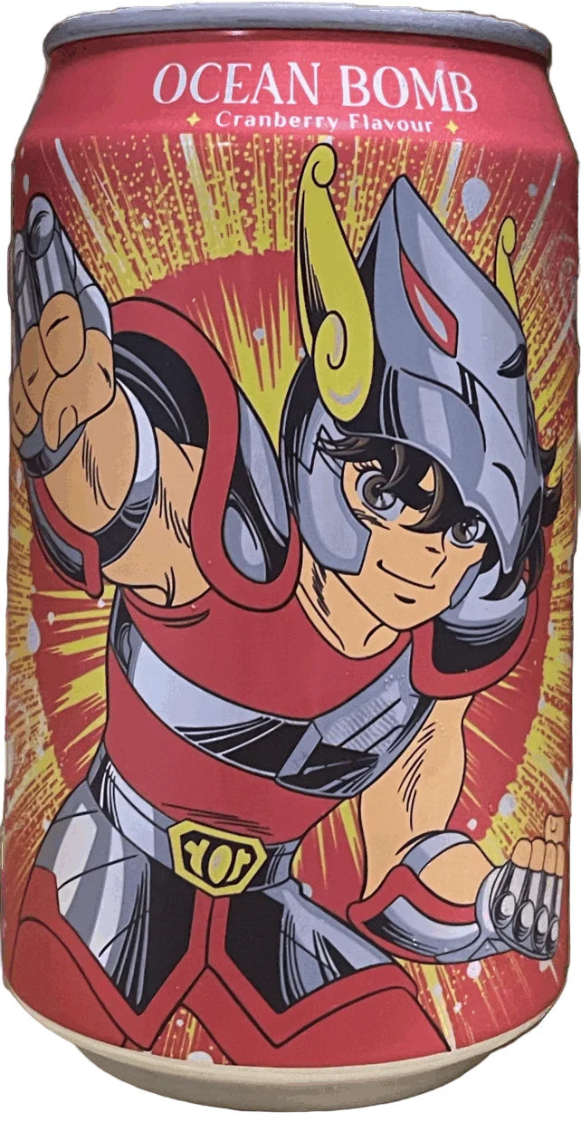 Ocean Bomb Saint Seiya Pegasus Seiya Cranberry Flavor 330ml (China)