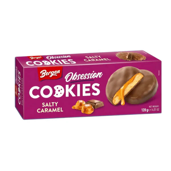Bergen Cookies - Salty Caramel 128g (Poland)