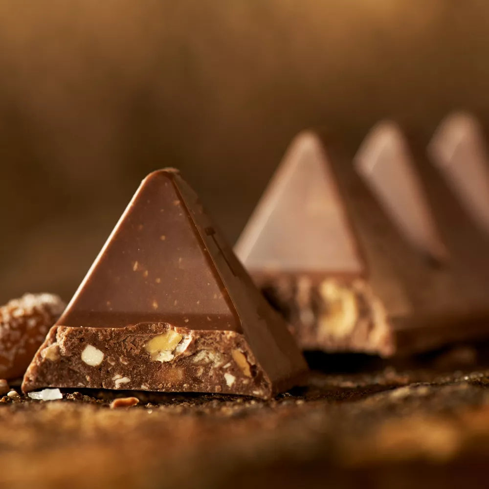 Toblerone Milk Chocolate with Honey & Almond Nougat (Switzerland)