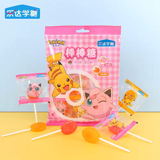 Leda-Pokemon Flat Lollipop Bag 60g (China)