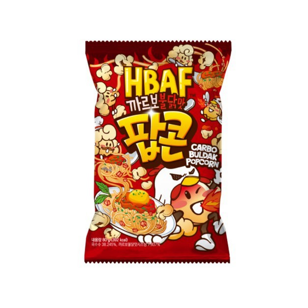 HBAF Buldak Popcorn 80g (Korea)