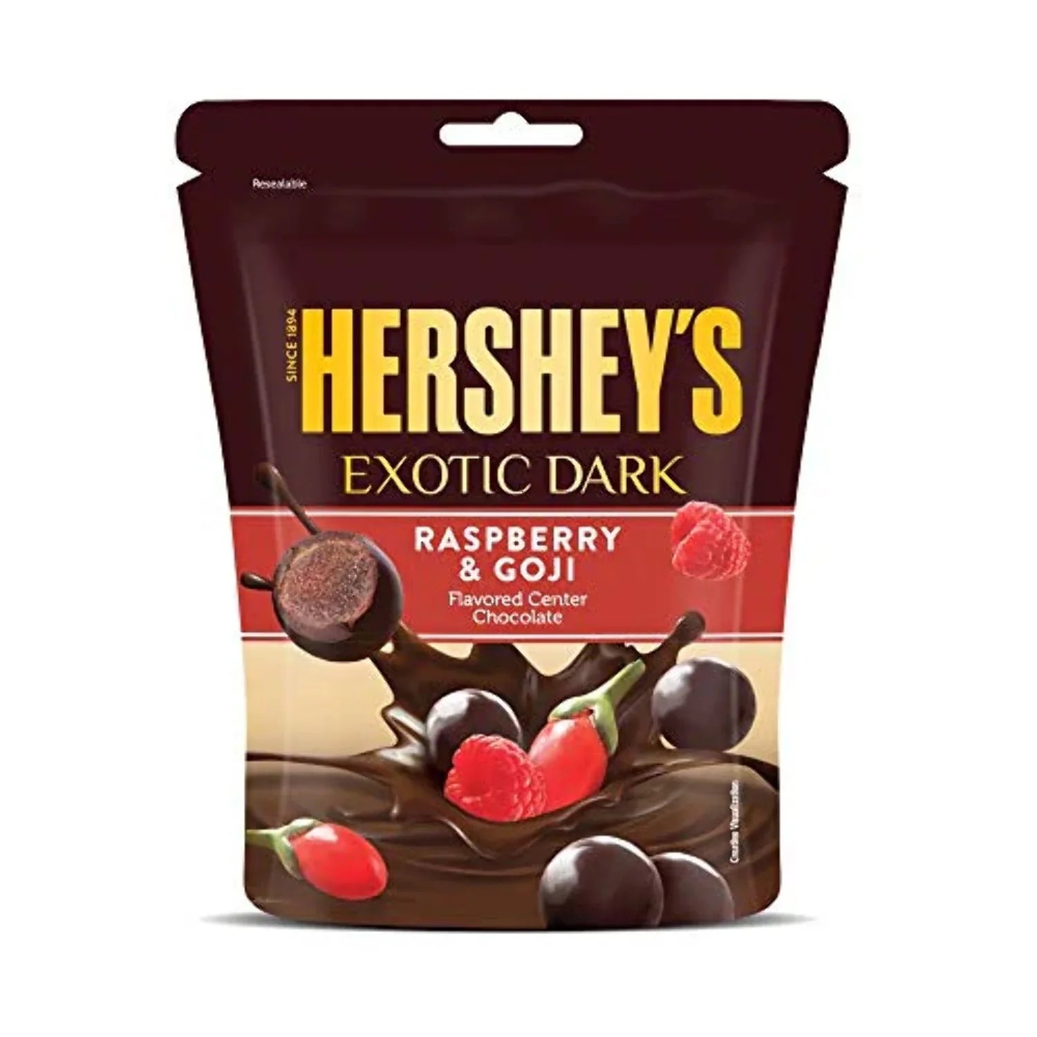 Hershey's Exotic Dark Raspberry & Goji Chocolate 33.3g (India)