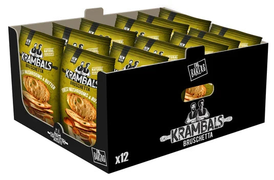 Krambals Bruschetta Mushrooms Butter 70g (Europe)
