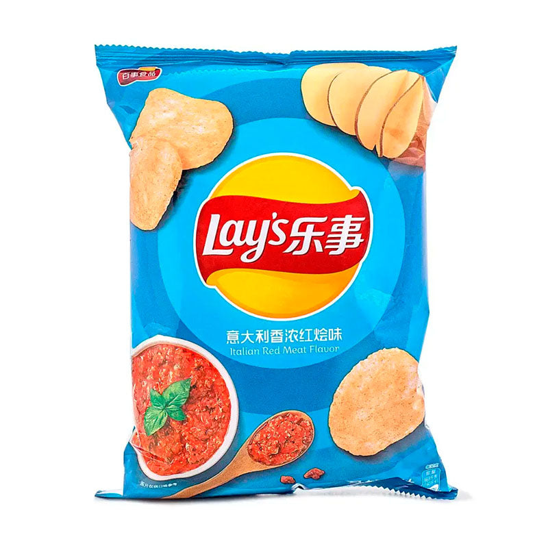 Lay's Chips Italian Red Meat 70g (China)