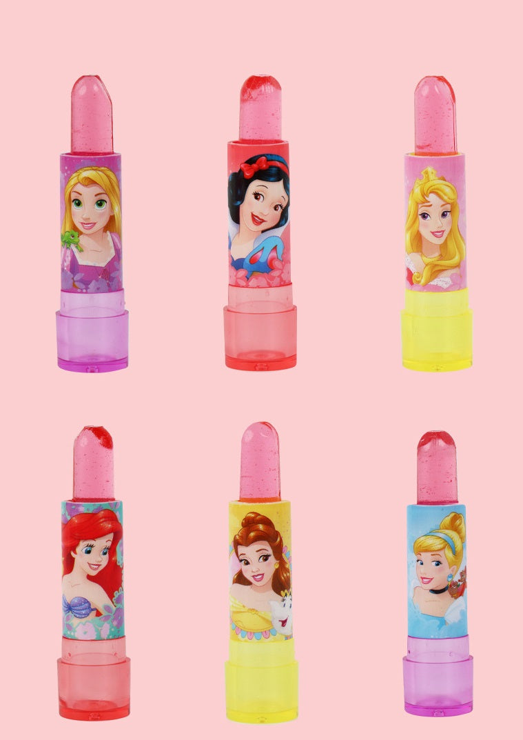 Leda-Disney Princess Lipstick Sugar Fruit Flavor 5g (18pck)