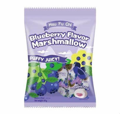 XFJ Hsu Fu Chi Blueberry Flavor Marshmallow (China)