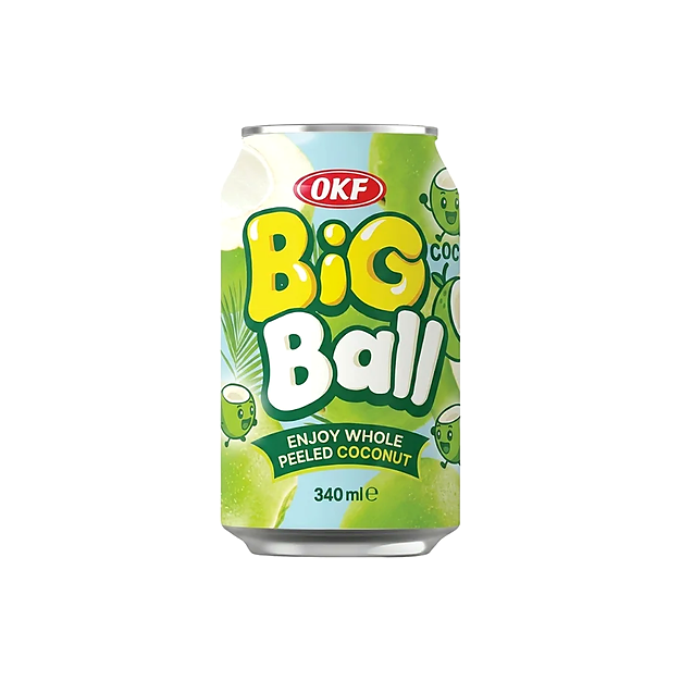 OKF Big Ball Coconut Flavor Drink 340ml (Korea)