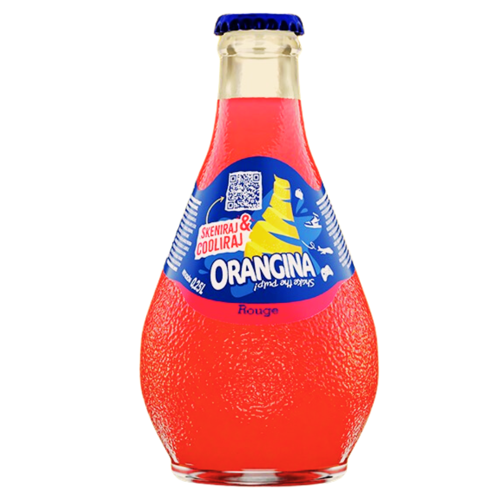 Orangina Carbonated Rouge Drink 250ml (France)