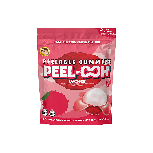 Peel-ooh Lychee Flavor Gummy 70g (China)