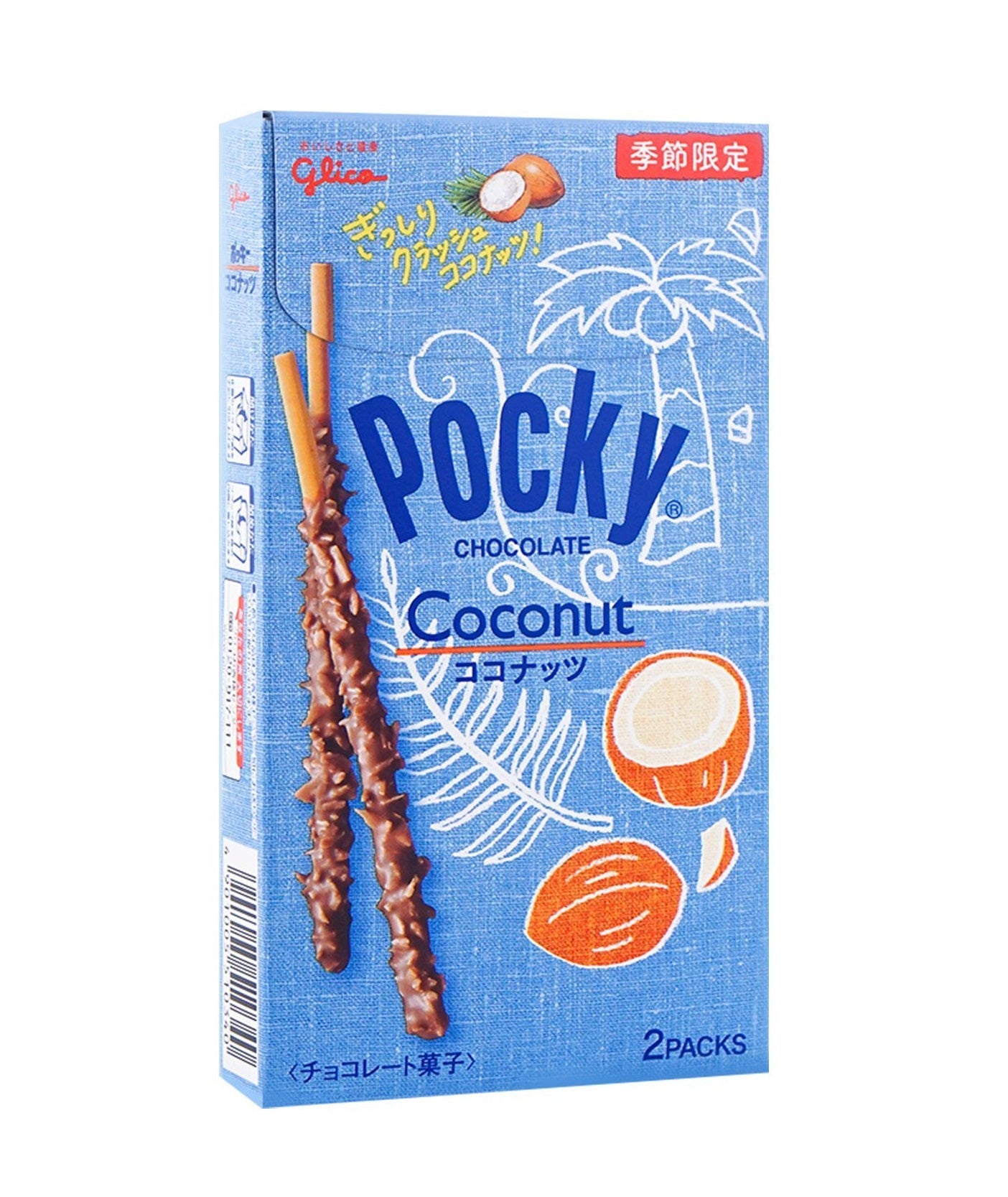 Pocky Chocolate Coconut 44g (Japan)