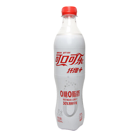 Coca Cola Sugar Free Fiber+ 500ml (China)