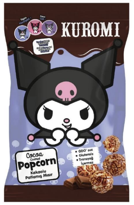 Kuromi Chocolate Popcorn 45g