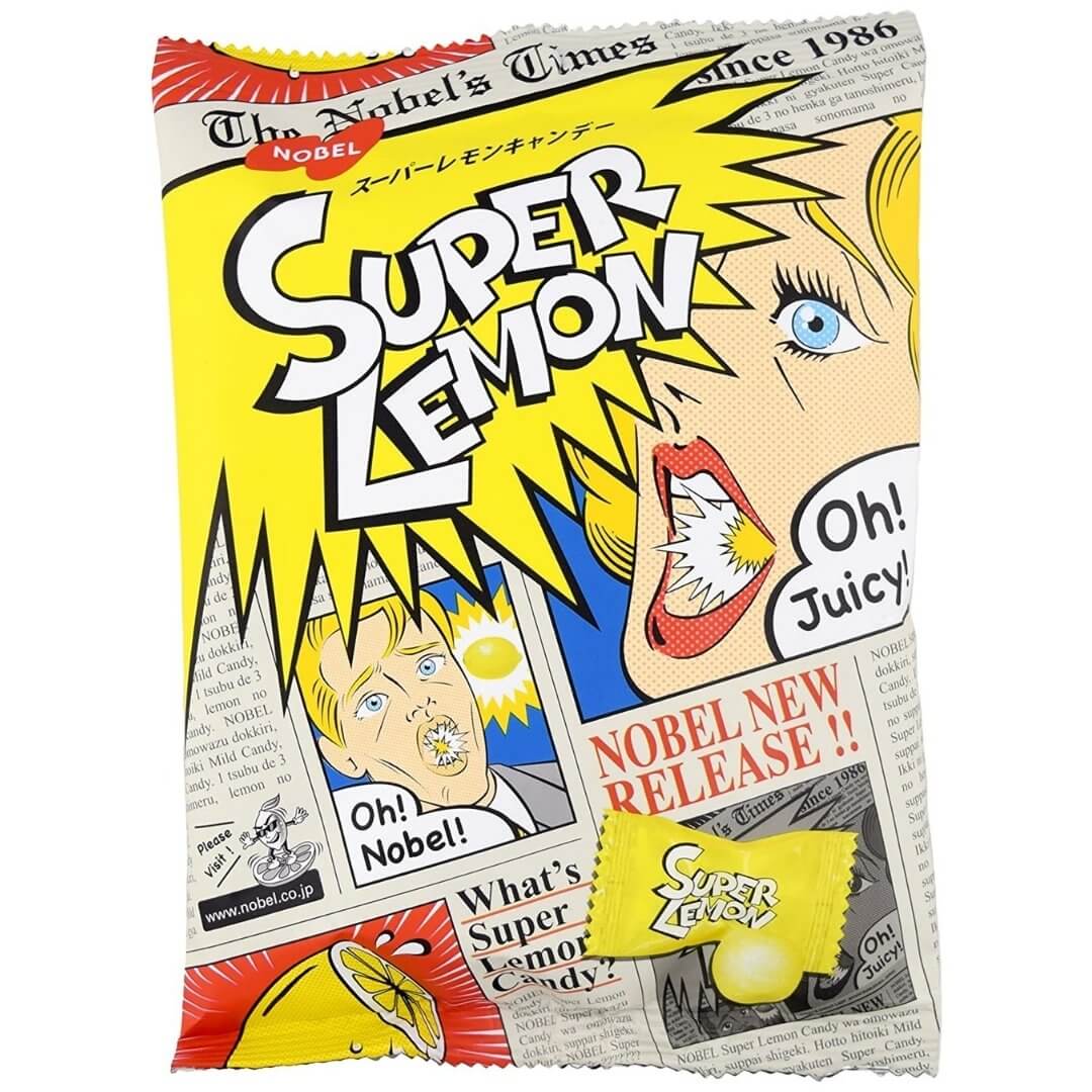 Nobel Super Lemon Candy 82g (Japan)