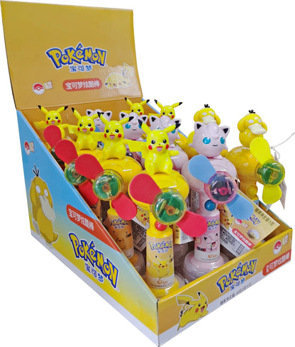 Meijiale-Pokemon Electric Fan Candy 12pck