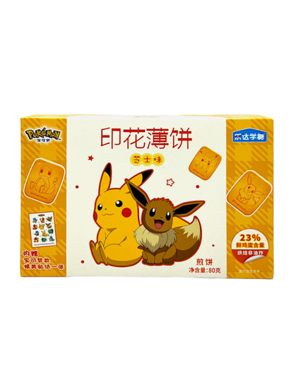 Leda-Pokemon Printed Pancake Cheese Flavor 80g (China)