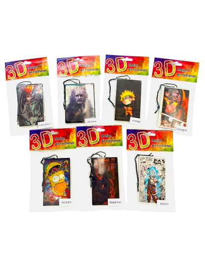 3D Air Fresheners (100 pack with display)