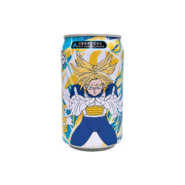 Ocean Bomb - Dragon Ball Z Super Saiyan Trunks White Grape Soda 330ml (Taiwan)