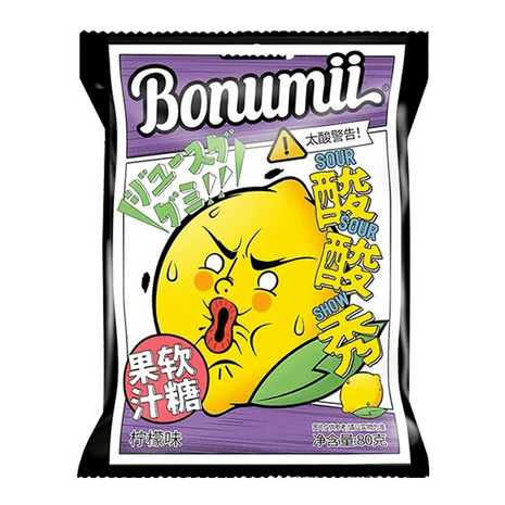 Bonumii Sour Show Juice Gummy Lemon Flavor 88g (China)