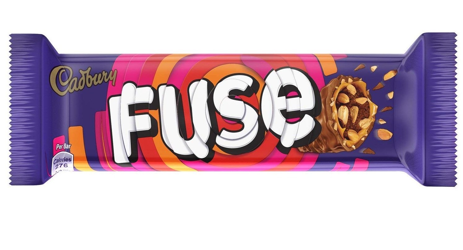 Cadbury Fuse Chocolate Bar 43g (India)