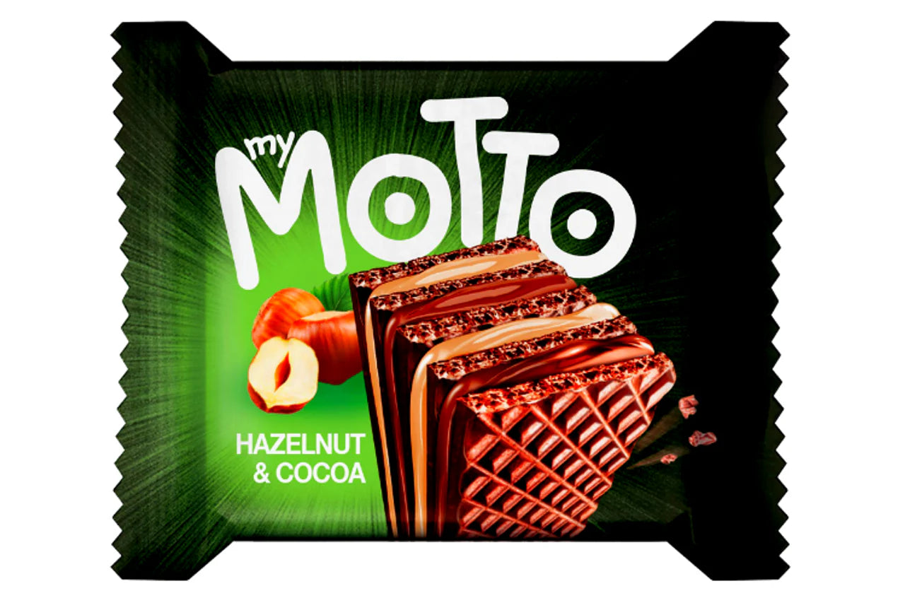 My Motto 3 pack Hazelnut & Cocoa Wafers (Bulgaria)