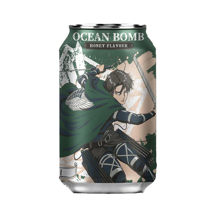 Ocean Bomb - Attack on Titan Honey Flavor 330ml (Taiwan)
