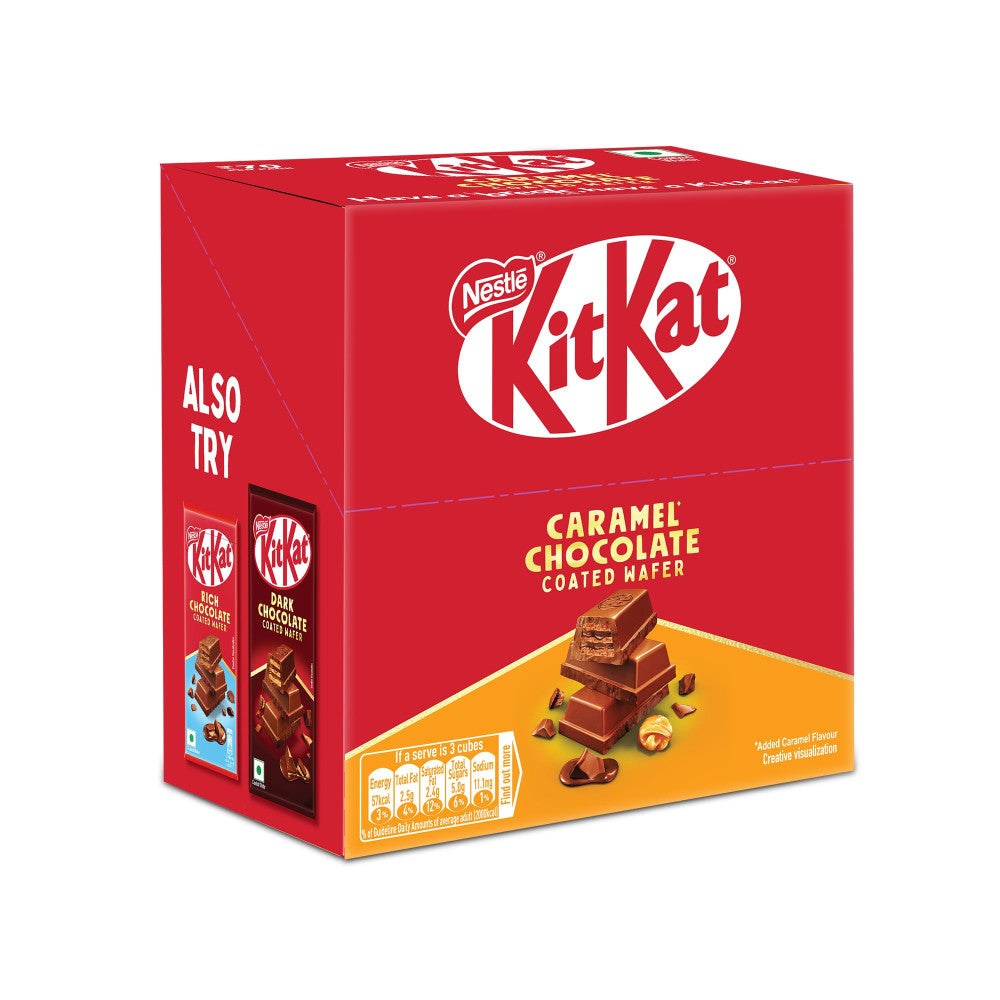KitKat Caramel Chocolate Box of 12 x 50g (India)