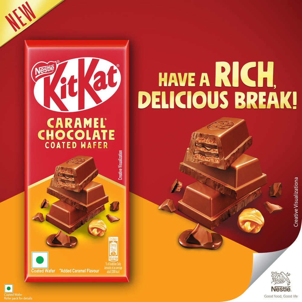 KitKat Caramel Chocolate Box of 12 x 50g (India)