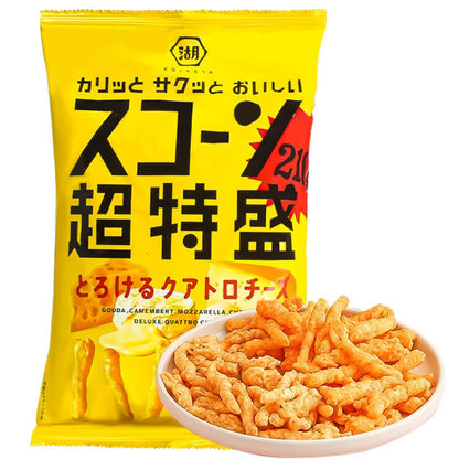 Sucorn Quattro Cheese Corn Snack 2.7oz (Japan)