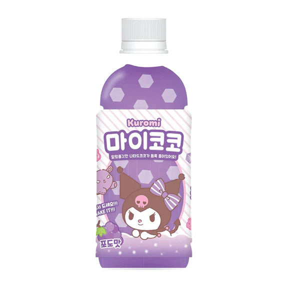 Kuromi Mycoco Grape Flavor 340ml (Korea)