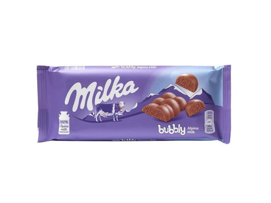 Milka Bubbly Milk 90g (Germany)