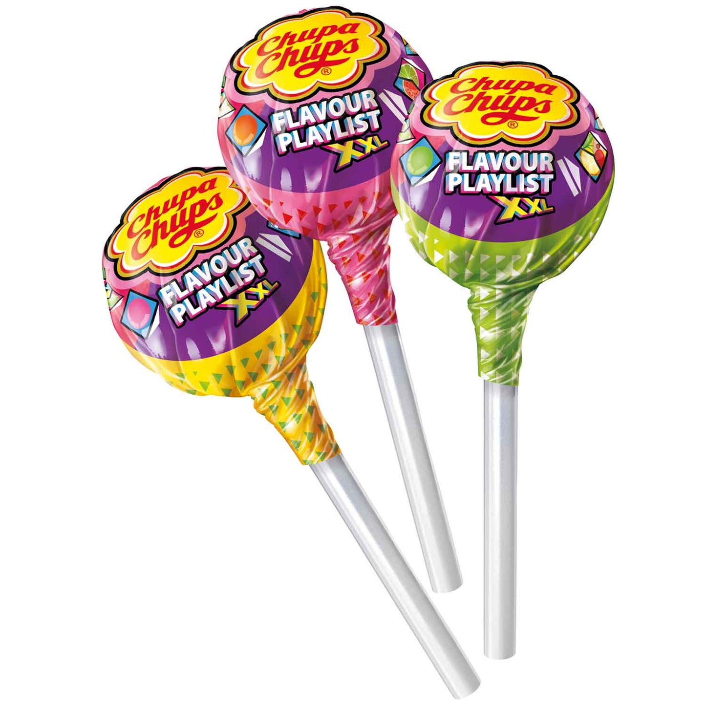 Chupa Chups XXL Flavour Playlist 25 Pcs x 29g