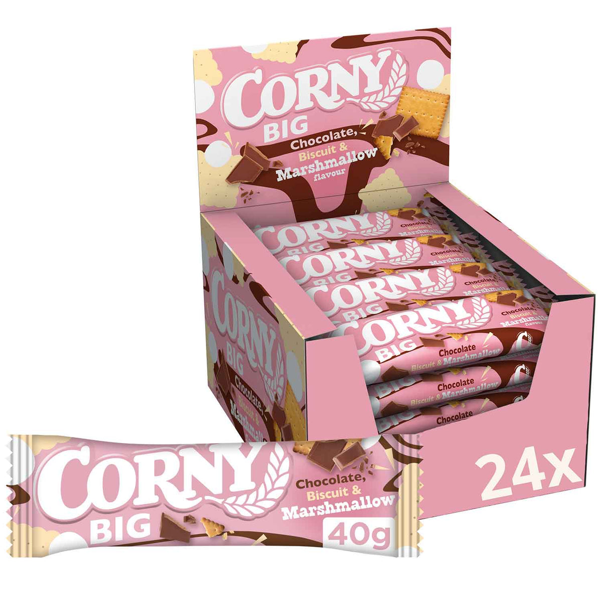 Corny Big Biscuit & Marshmallow pack 50g (Germany)
