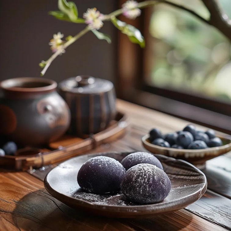 Kubota Mochi - Blueberry Flavor 200g (Japan)