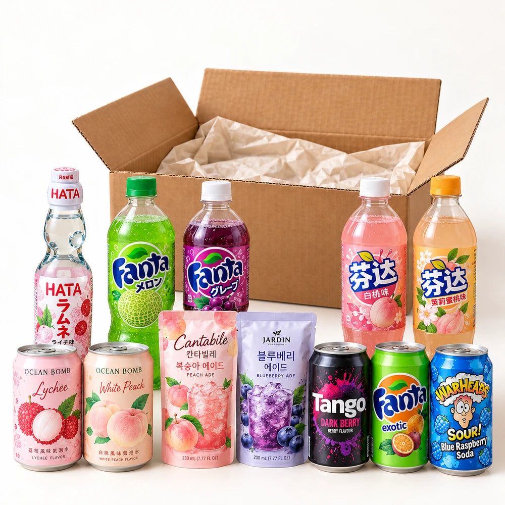 International Drinks & Sodas Box