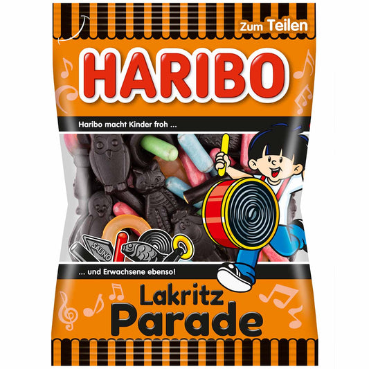 Haribo Lakritz Parade 175g (Germany)