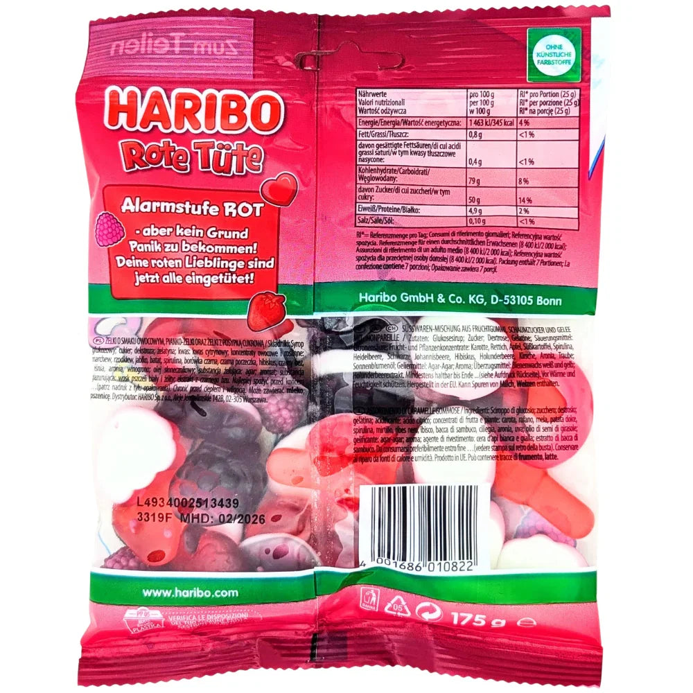 Haribo Rote Tute 175g (Germany)