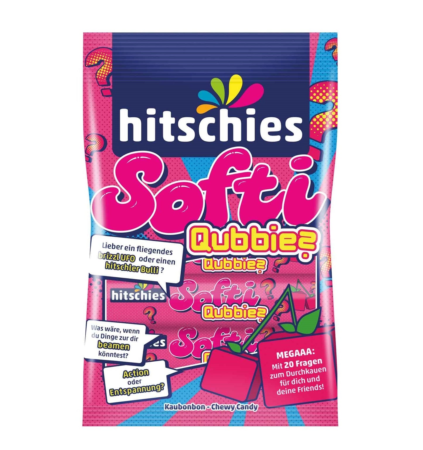 Hitschies Softi Qubbies Kirsche 80g (Germany)