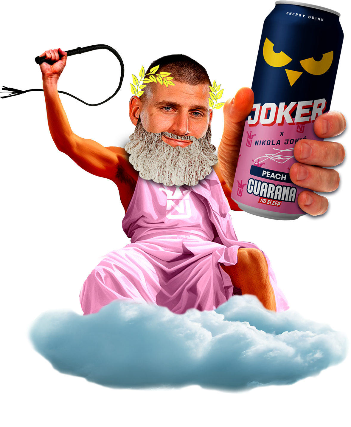 Guarana Nikola Jokic Joker Peach Energy Drink (Serbia)