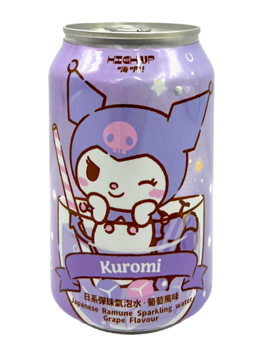 Kuromi Ramune Soda Grape Flavor 330ml (Taiwan)