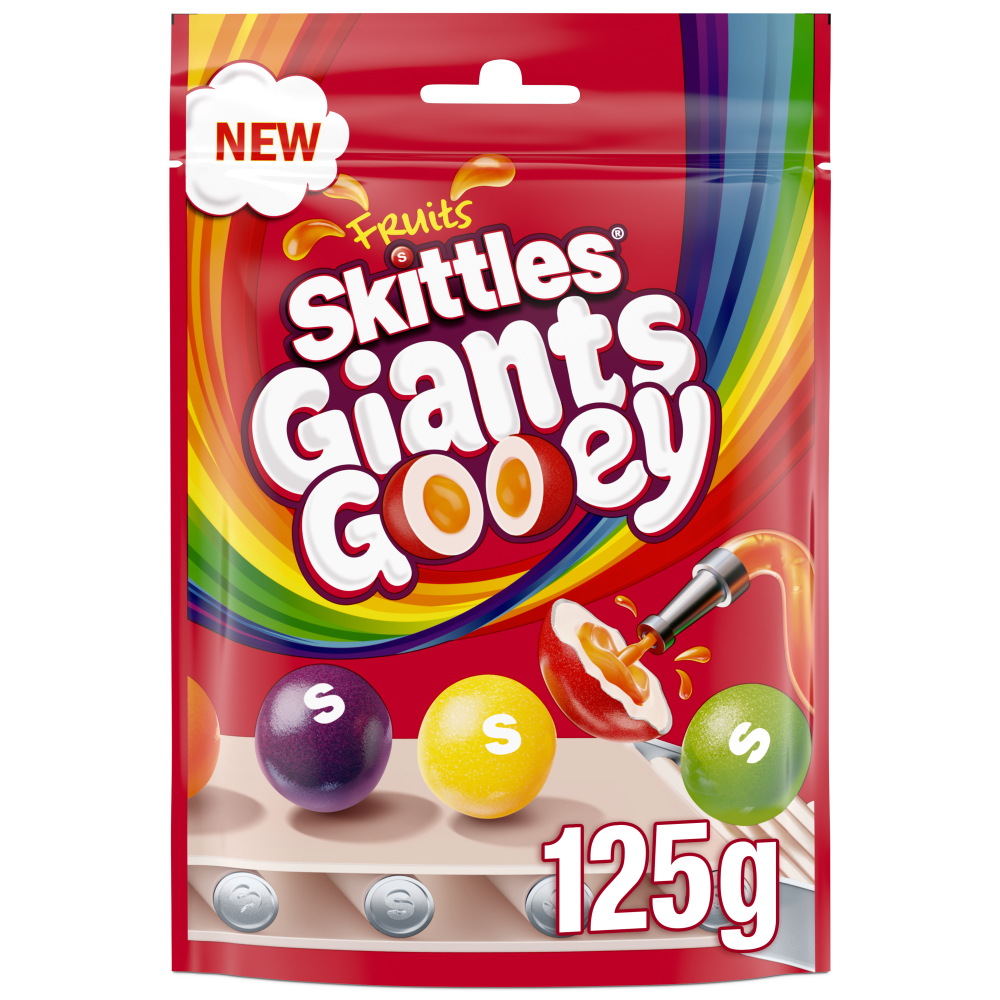 Skittles Giants Gooey 125g (UK)