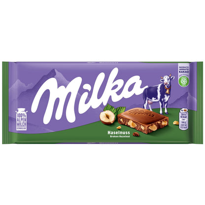 Milka Broken Hazelnut 100g (Germany)