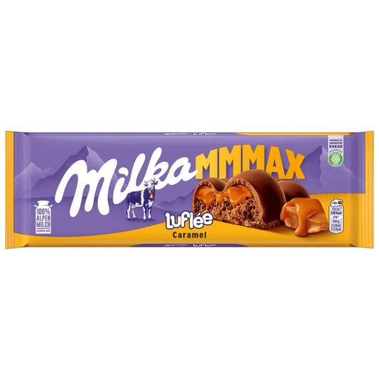 Milka Max Luflee Caramel 250g (Germany)