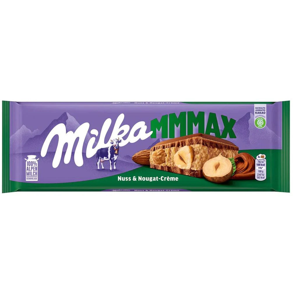 Milka Max Nuss & Nougat Creme 300g (Austria)