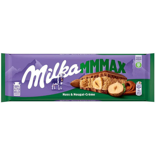 Milka Max Nuss & Nougat Creme 300g (Austria)