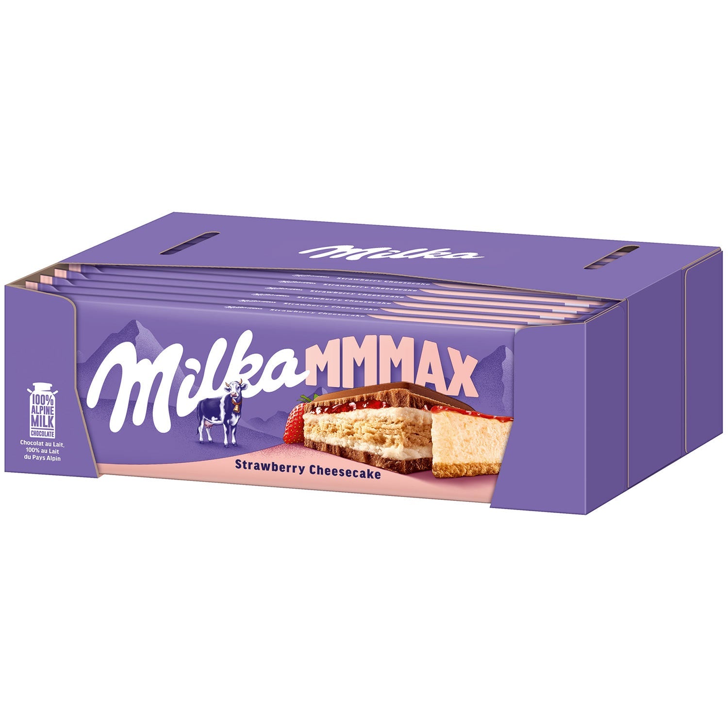 Milka Max Strawberry Cheesecake 300g (Austria)
