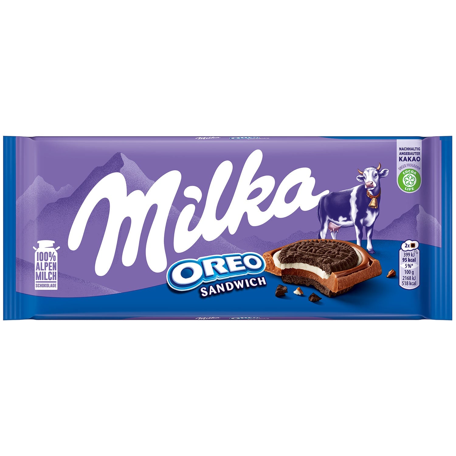 Milka Oreo Sandwich 100g (Switzerland)