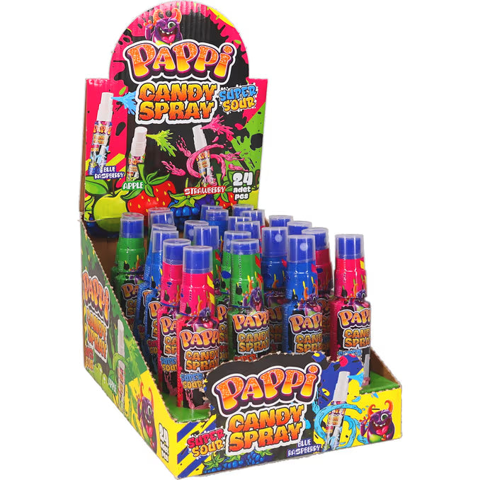 Pappi Candy Spray Super Sour 28g (Turkey)
