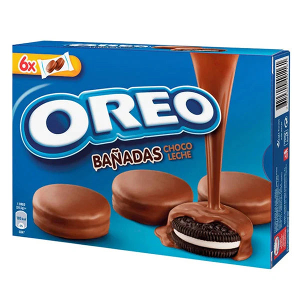 Oreo Cookies Enrobed Milk Chocolate 246g (Spain)